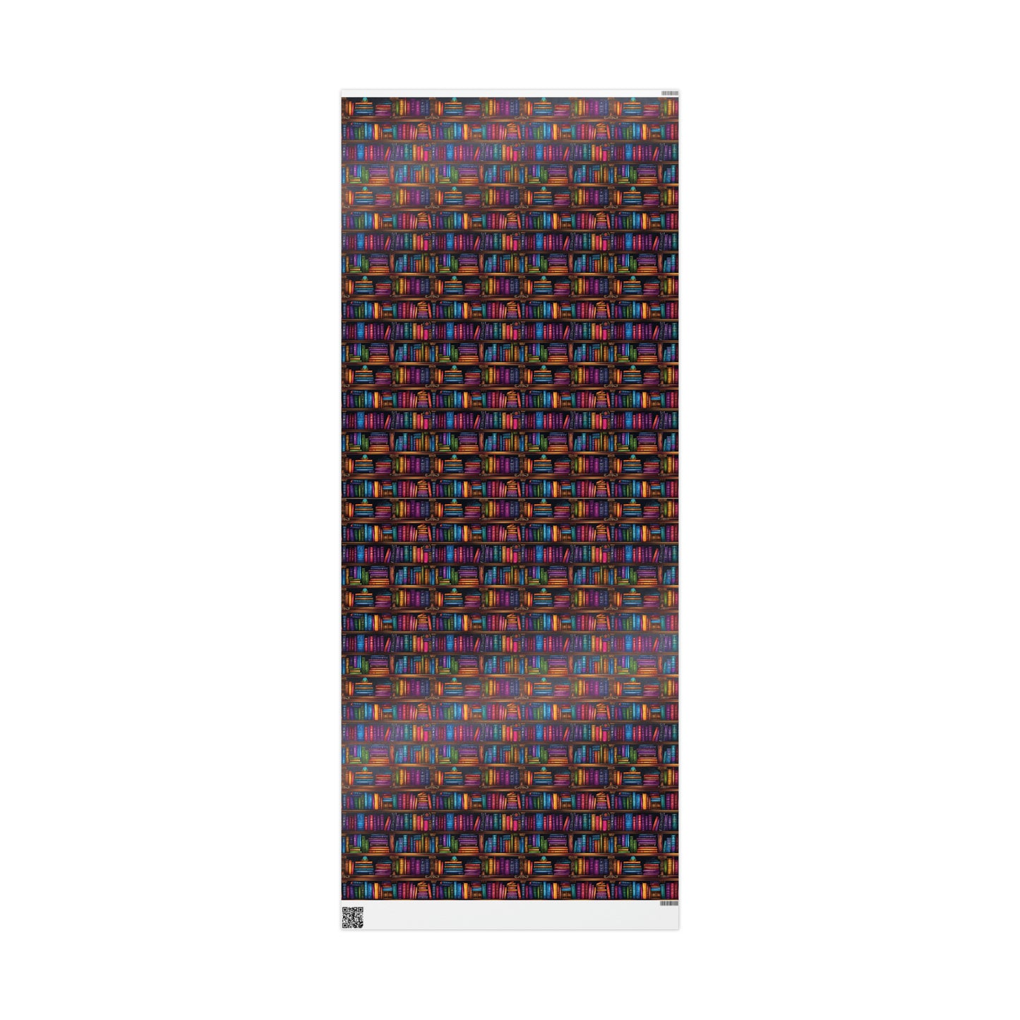 Bookshelf Wrapping Paper