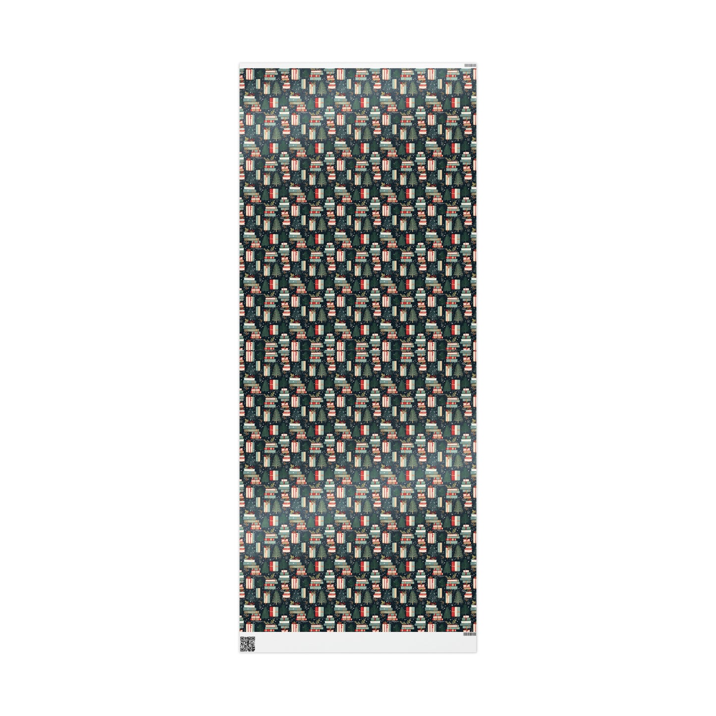 Christmas Bookish Wrapping Paper
