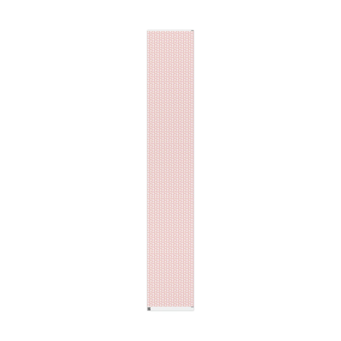 Pink Christmas Tree Cookie Wrapping Paper
