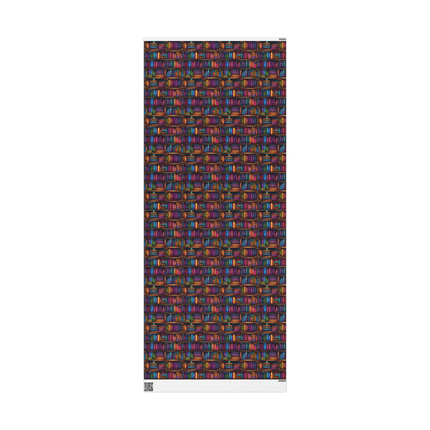 Bookshelf Wrapping Paper