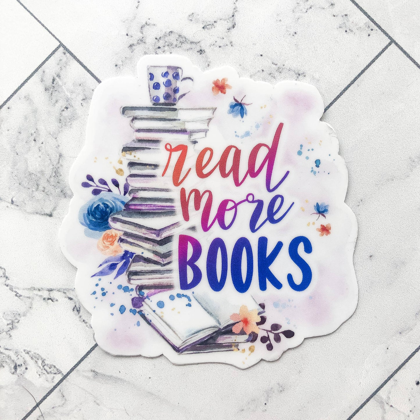 Read More Books sticker