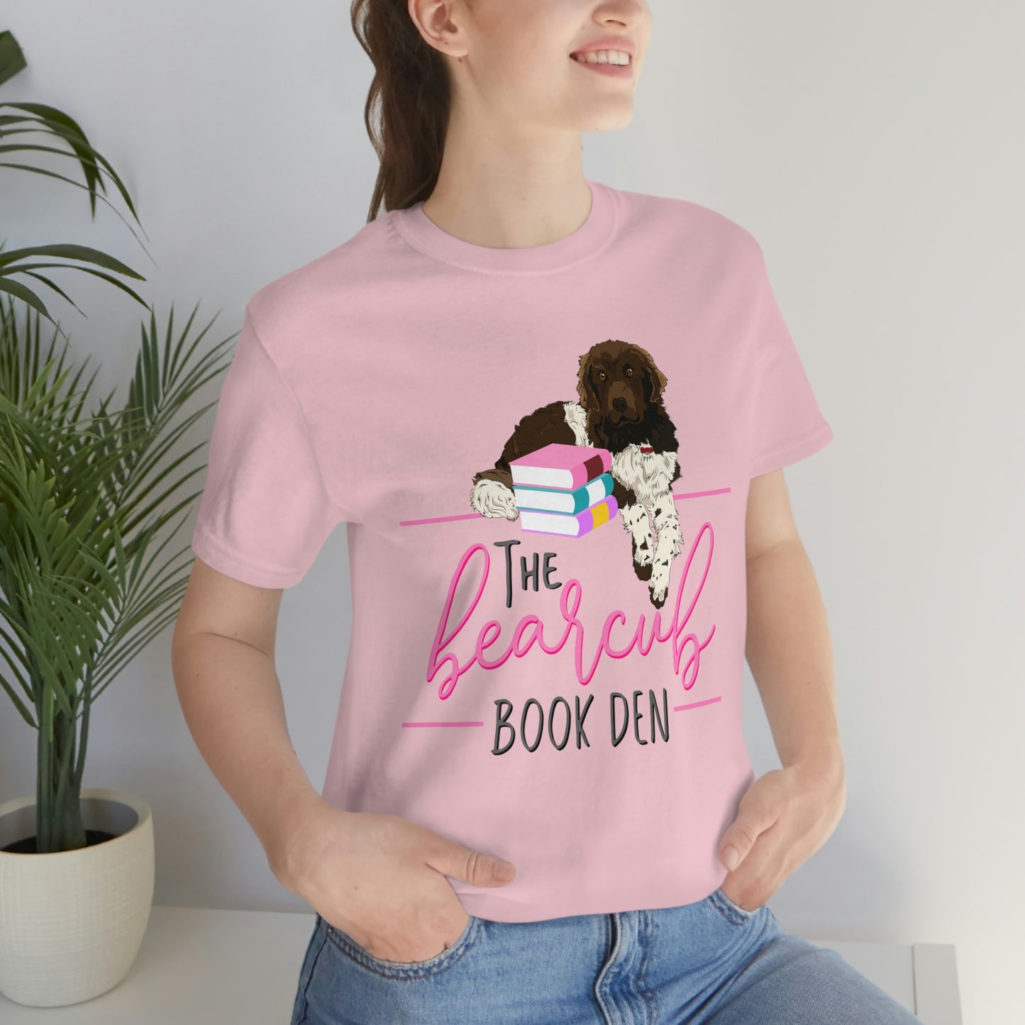 The Bearcub Book Den Unisex Jersey Short Sleeve Tee