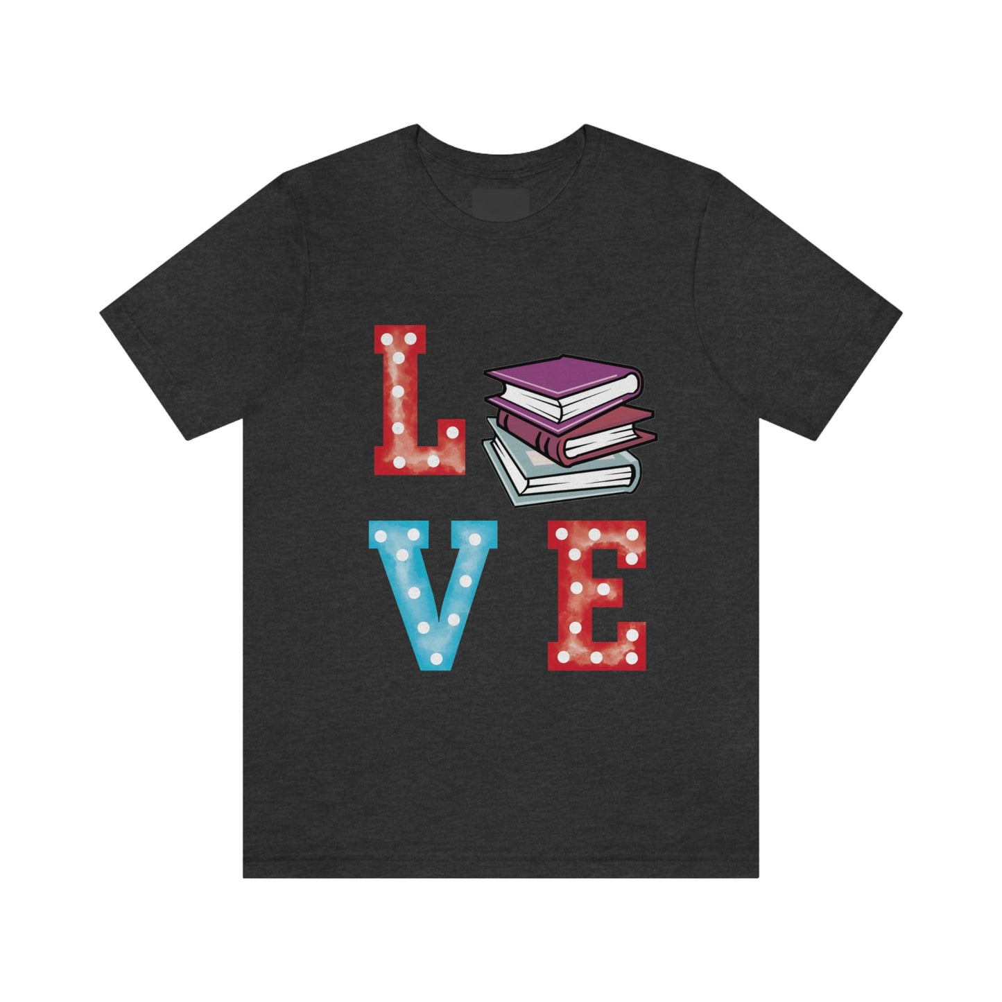 Book Love Unisex Jersey Short Sleeve Tee