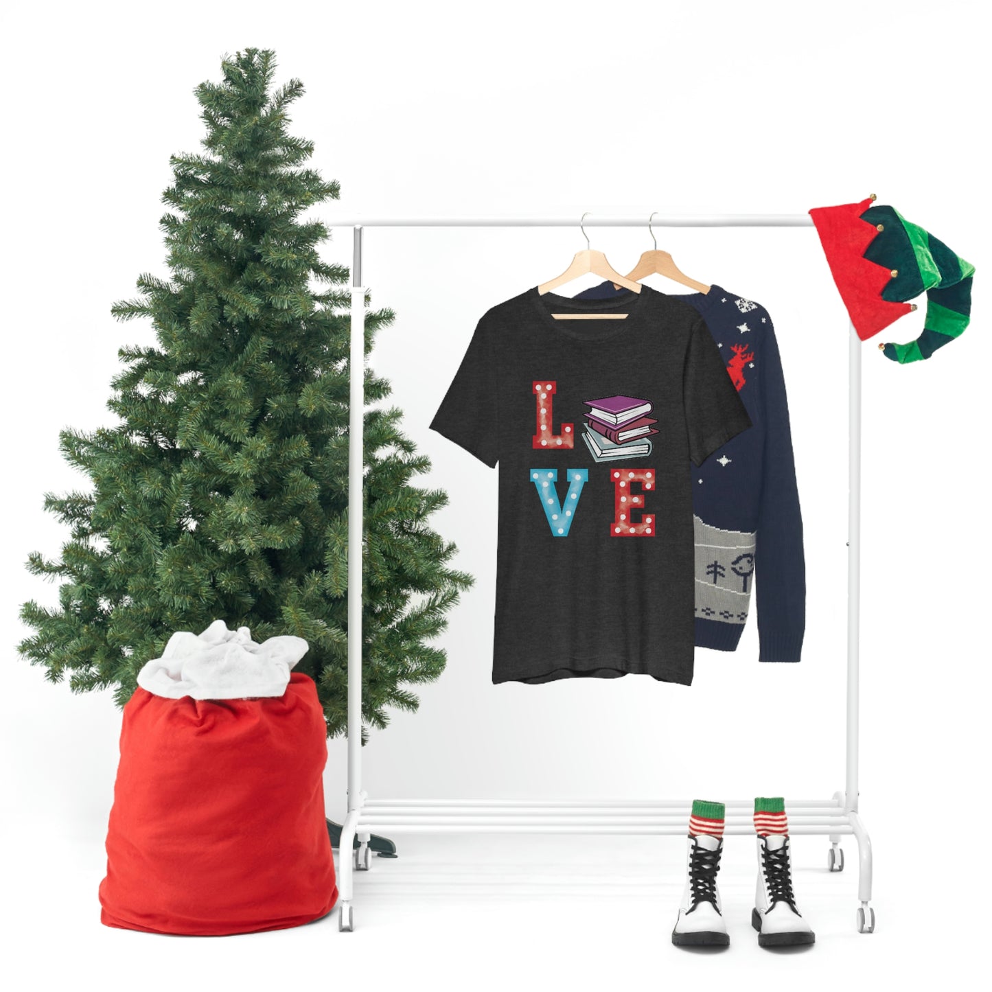 Book Love Unisex Jersey Short Sleeve Tee