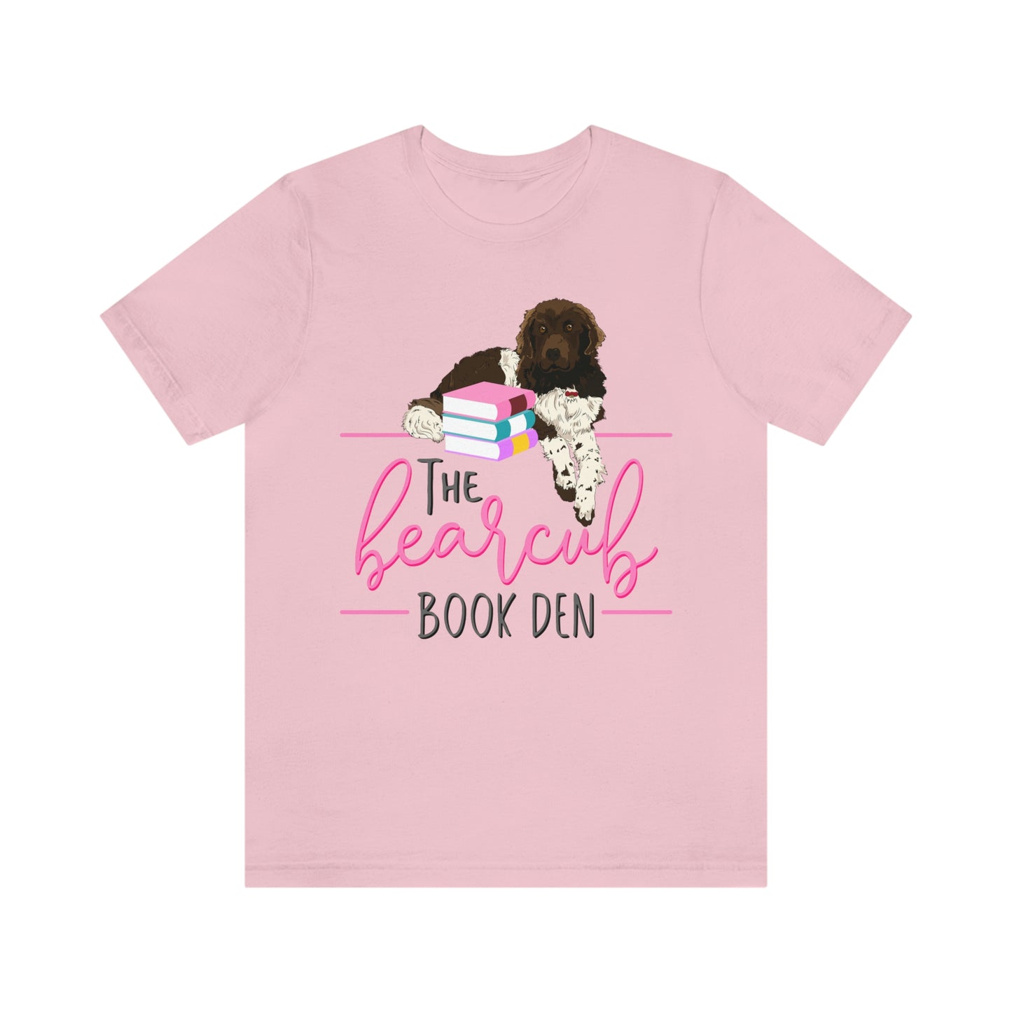 The Bearcub Book Den Unisex Jersey Short Sleeve Tee
