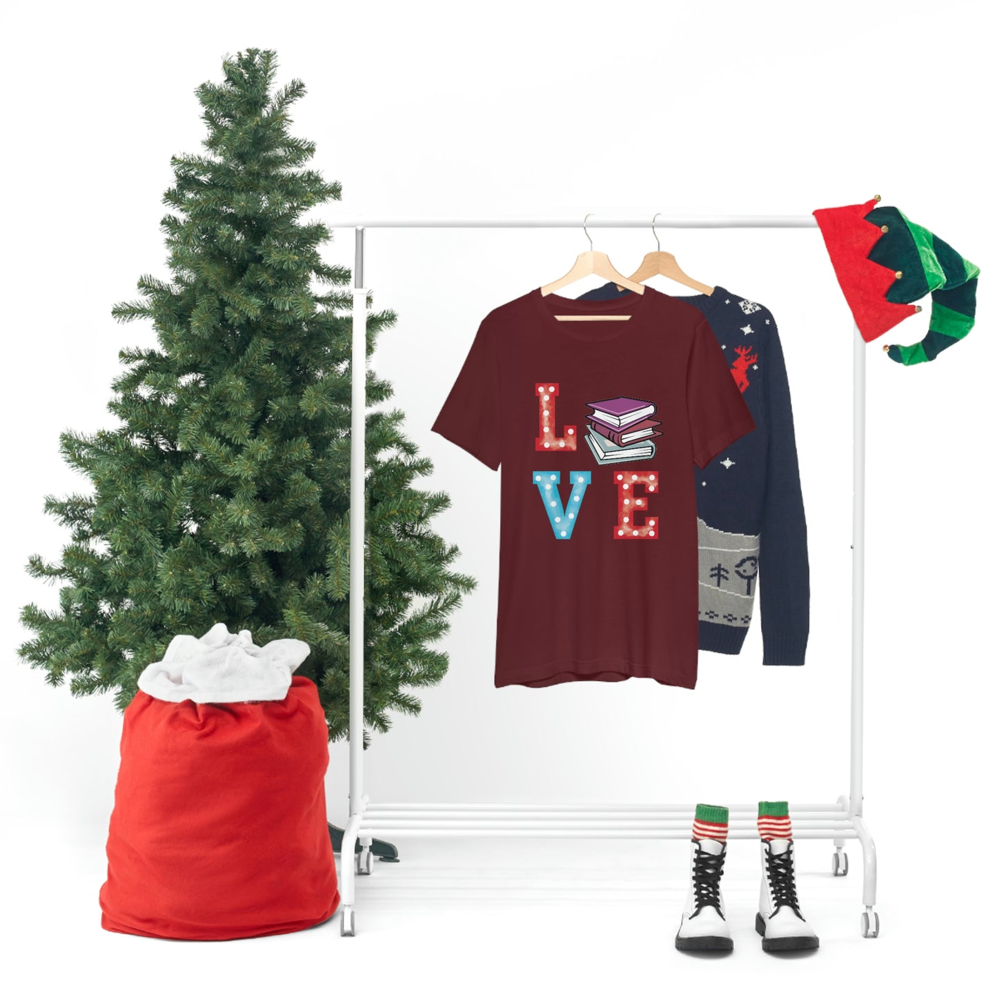 Book Love Unisex Jersey Short Sleeve Tee