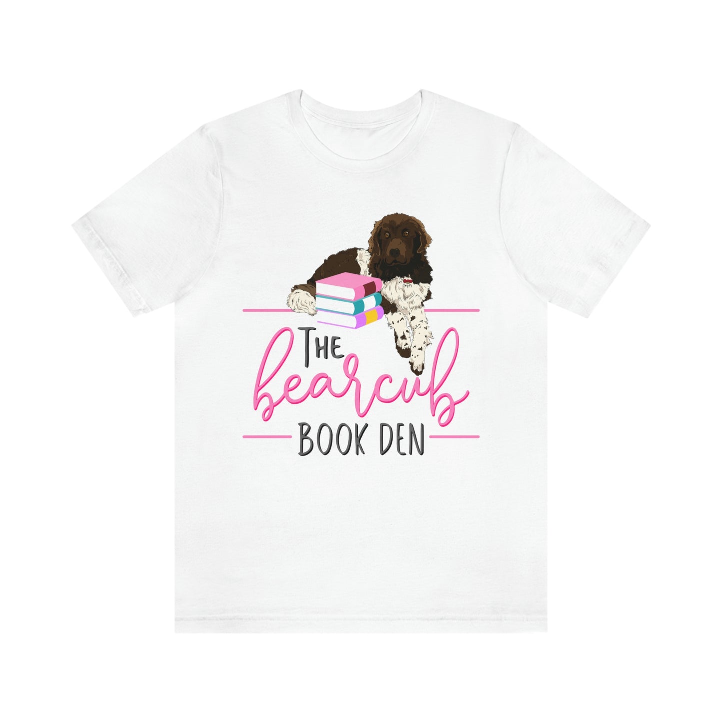 The Bearcub Book Den Unisex Jersey Short Sleeve Tee