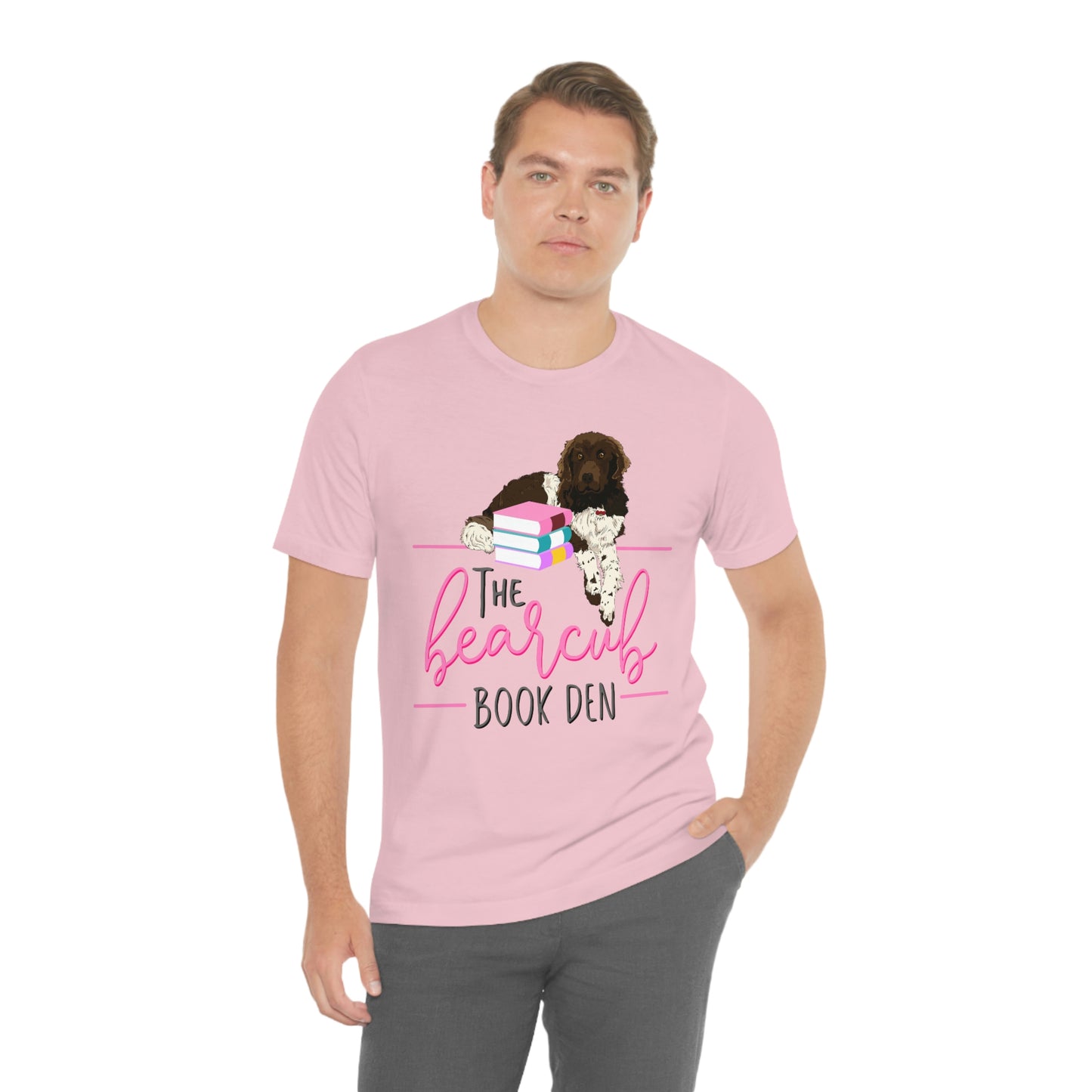 The Bearcub Book Den Unisex Jersey Short Sleeve Tee