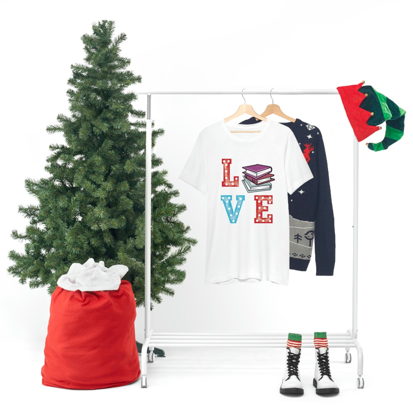Book Love Unisex Jersey Short Sleeve Tee
