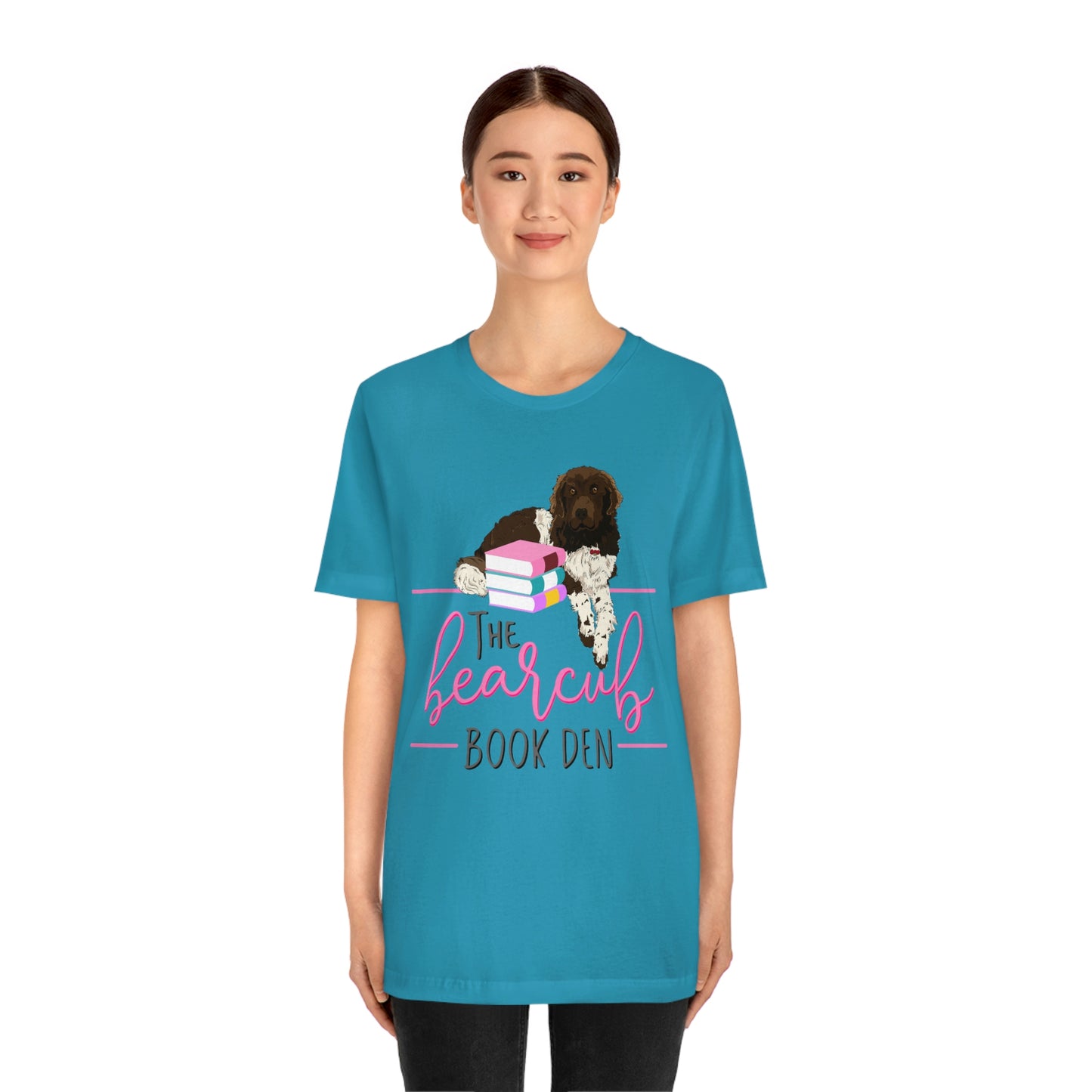 The Bearcub Book Den Unisex Jersey Short Sleeve Tee
