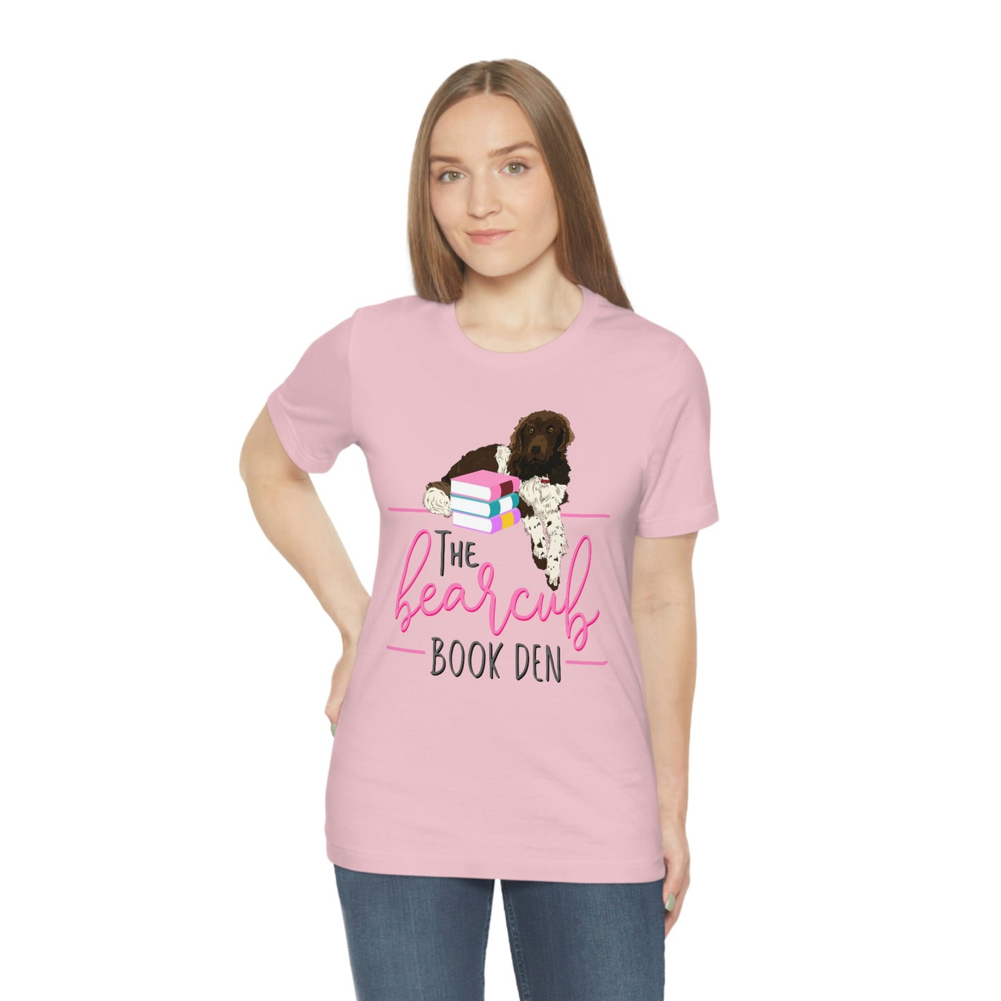 The Bearcub Book Den Unisex Jersey Short Sleeve Tee