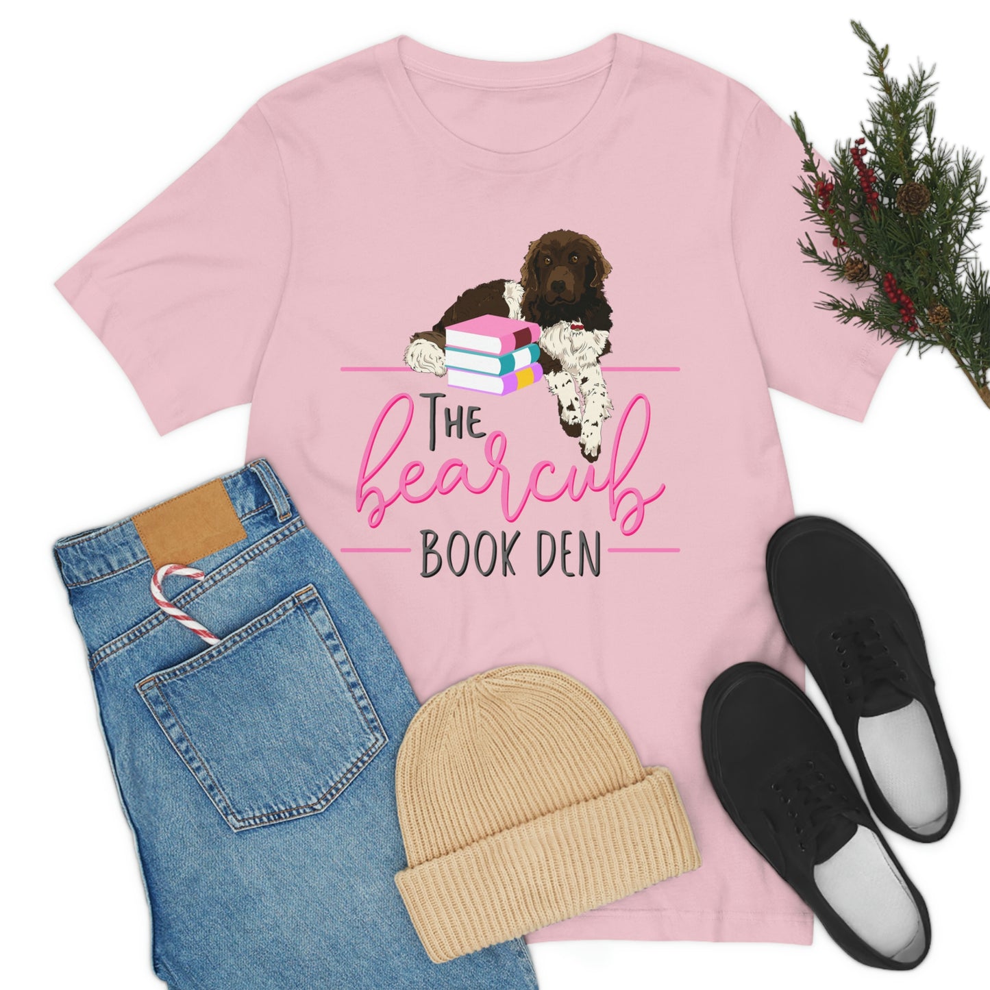 The Bearcub Book Den Unisex Jersey Short Sleeve Tee