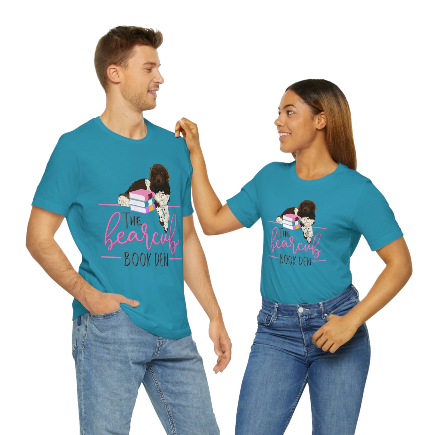 The Bearcub Book Den Unisex Jersey Short Sleeve Tee