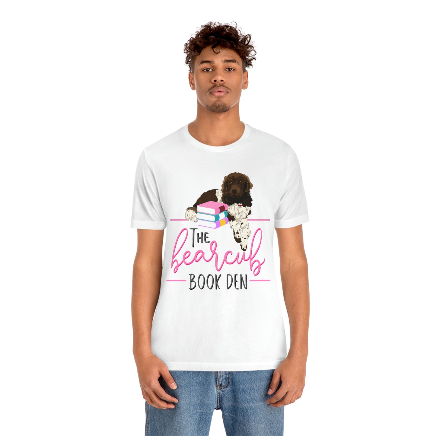 The Bearcub Book Den Unisex Jersey Short Sleeve Tee