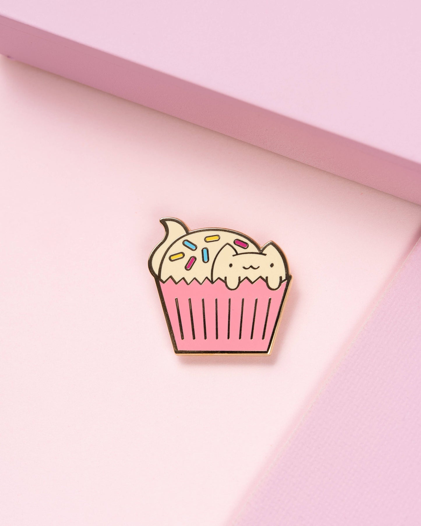 Cupcake Cat Enamel Pin