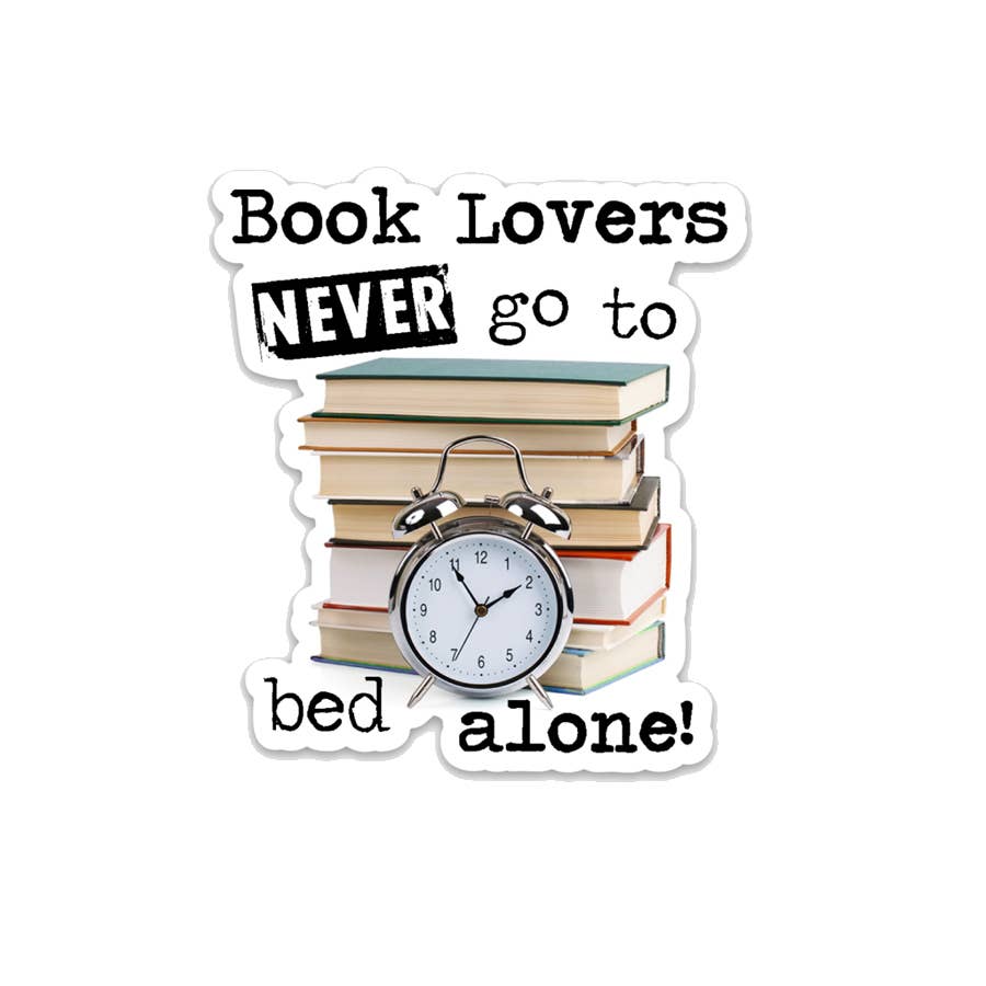 Book Lover Vinyl Sticker