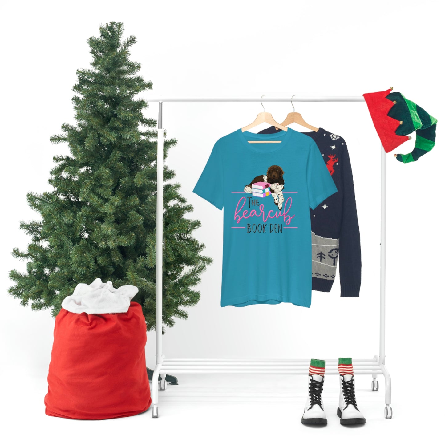 The Bearcub Book Den Unisex Jersey Short Sleeve Tee