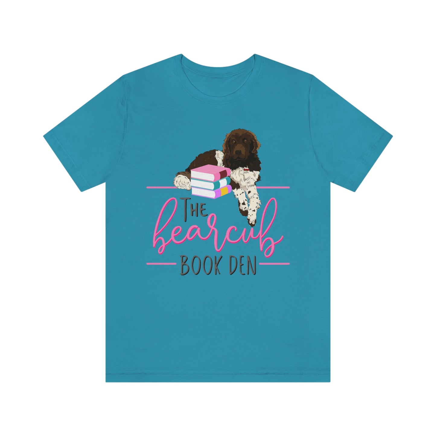 The Bearcub Book Den Unisex Jersey Short Sleeve Tee