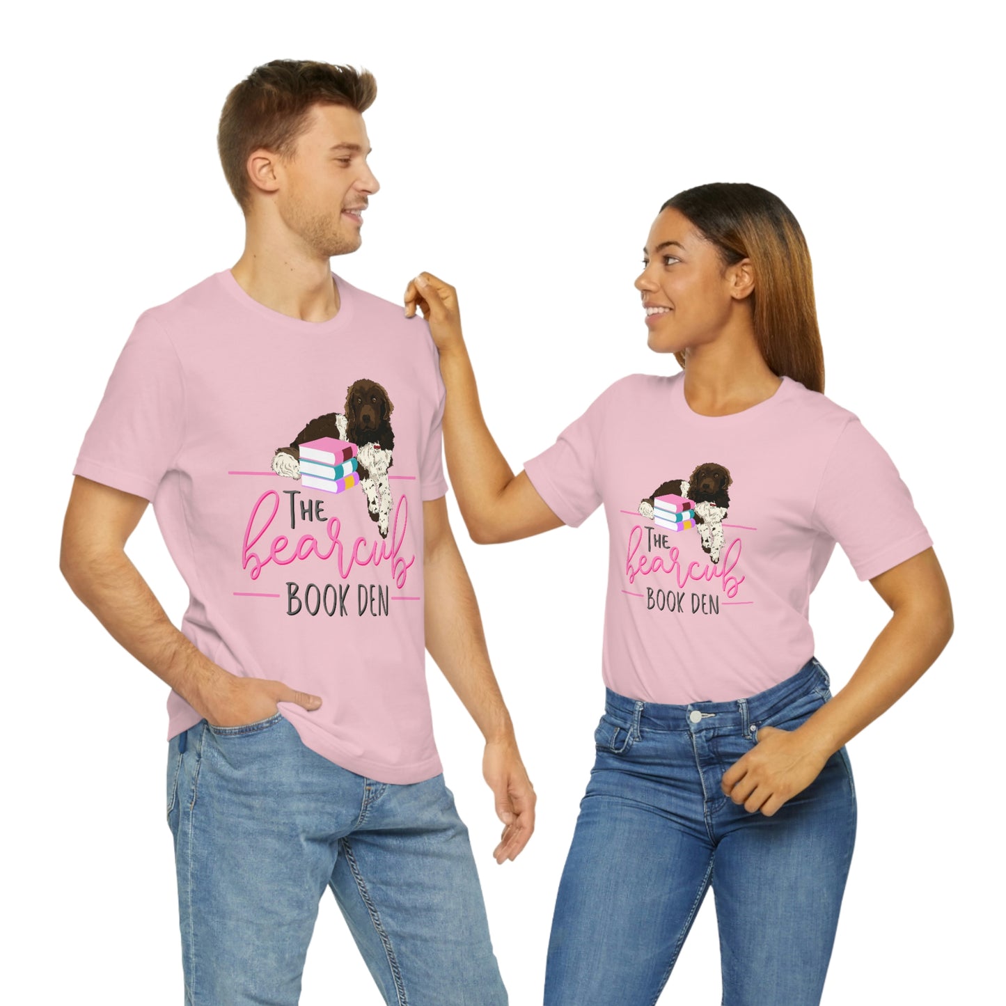 The Bearcub Book Den Unisex Jersey Short Sleeve Tee