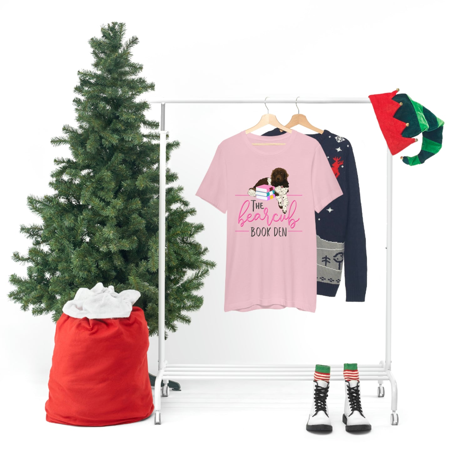 The Bearcub Book Den Unisex Jersey Short Sleeve Tee