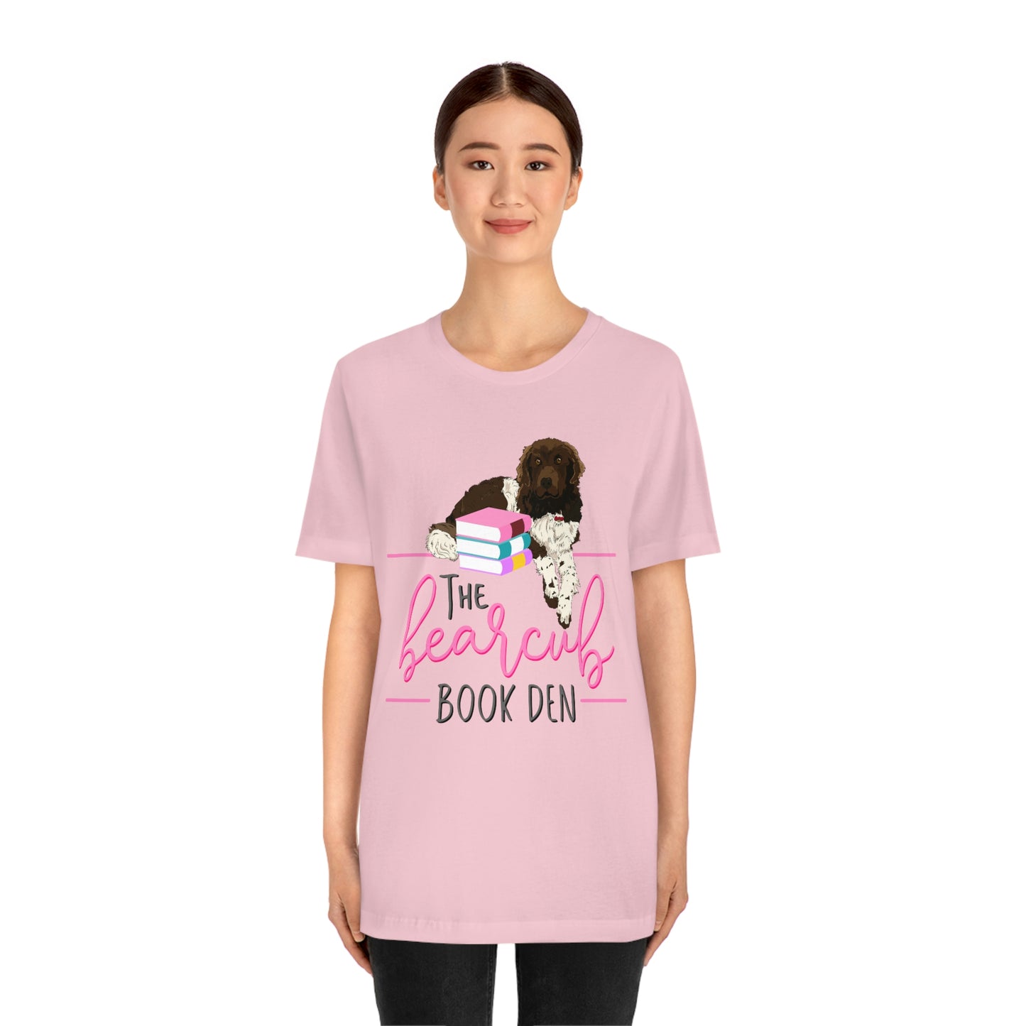 The Bearcub Book Den Unisex Jersey Short Sleeve Tee
