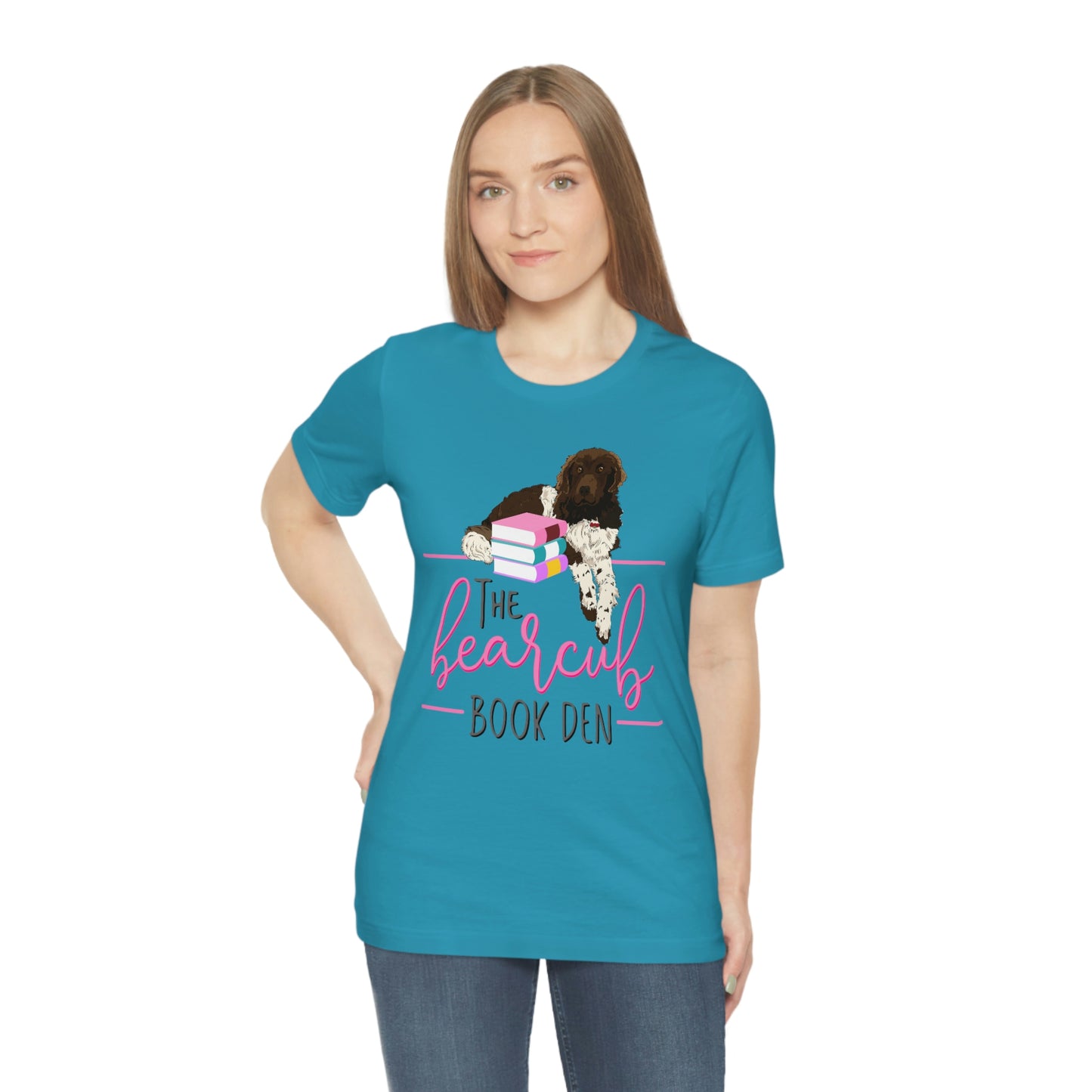 The Bearcub Book Den Unisex Jersey Short Sleeve Tee