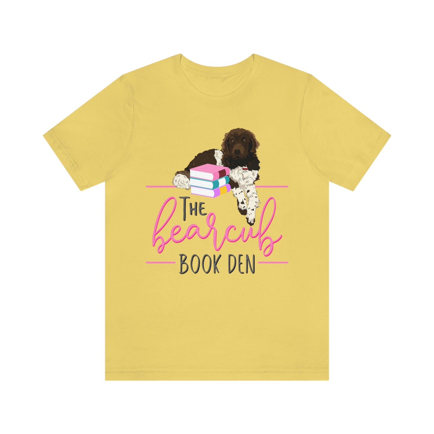 The Bearcub Book Den Unisex Jersey Short Sleeve Tee