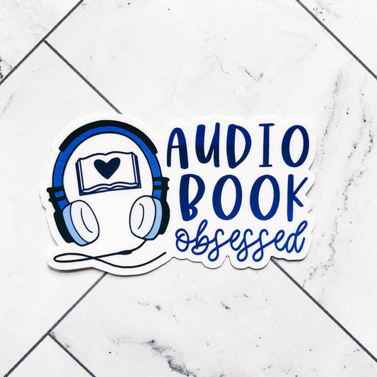 Audiobook Obsessed sticker